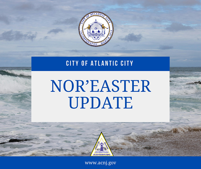 Atlantic City Nor’easter and Coastal Flooding Warning