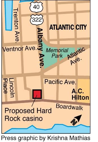 map of hard rock casino atlantic city