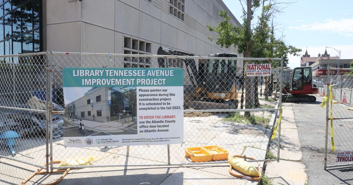 Ac Library Atlantic City library's long-awaited makeover gets underway