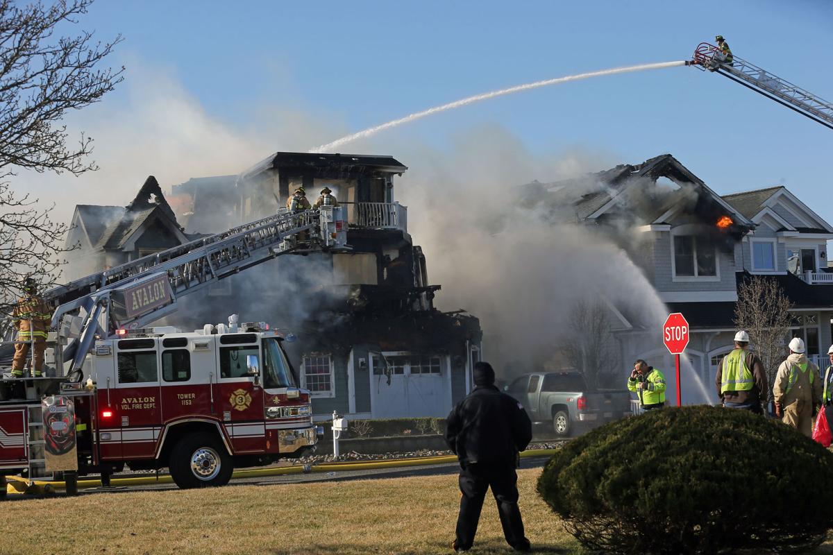 Fire destroys two multi-million-dollar homes in Avalon