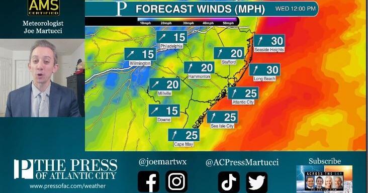 Monday Night Turns Calmer But See How 40 Mph Winds Impact Wednesday Monday Night Turns Calmer But See How 40 Mph Winds Impact Wednesday