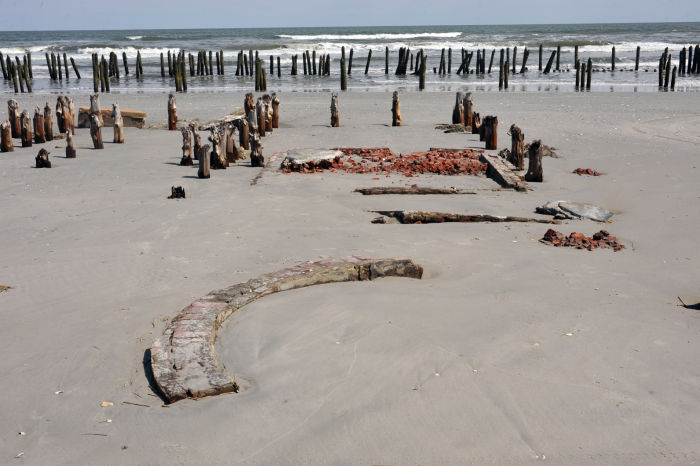 LIFESAVING STATION UNEARTHED