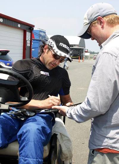 Love Of Racing No Act For Patrick Dempsey Atlantic City Sports News Pressofatlanticcity Com