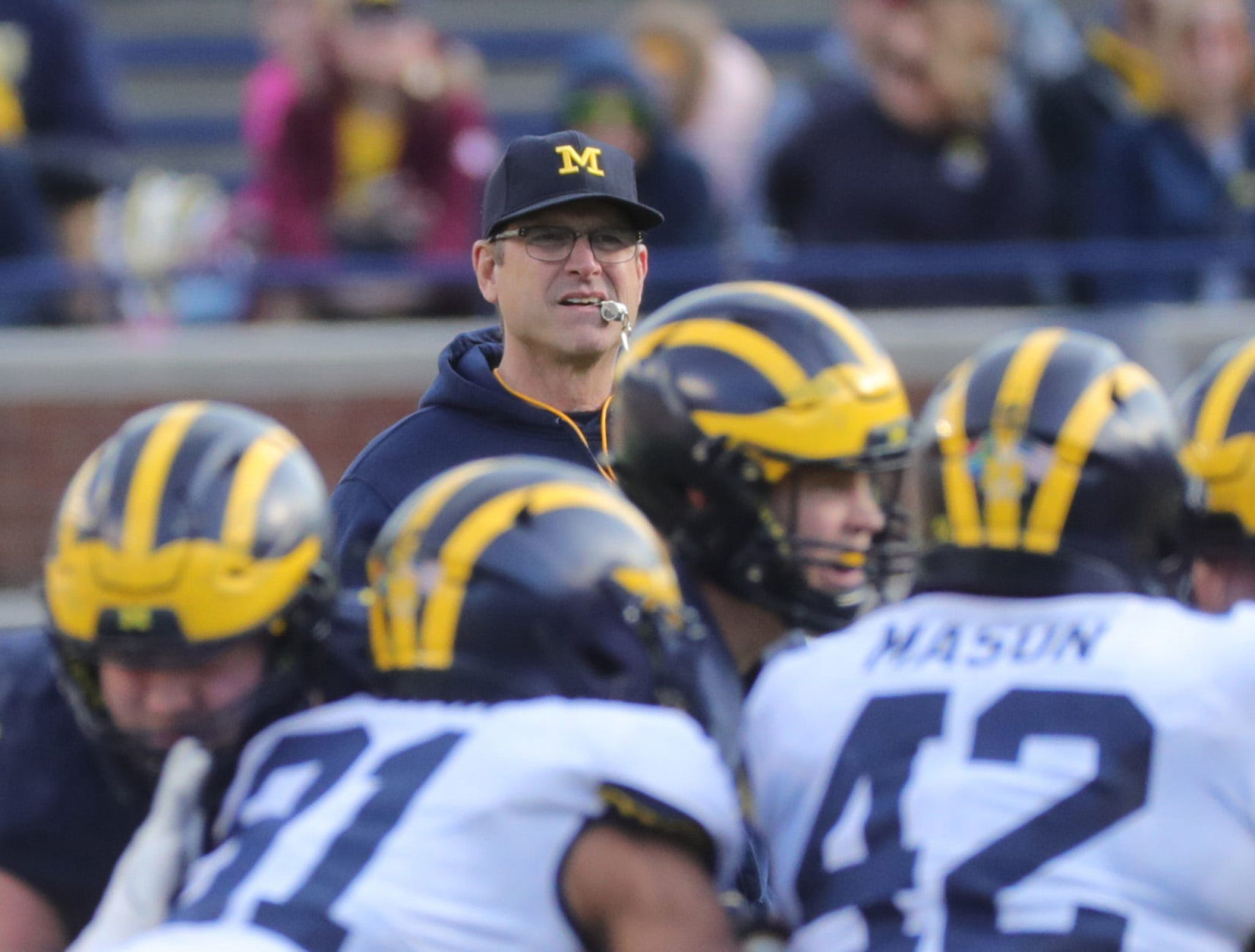 jim harbaugh past teams coached