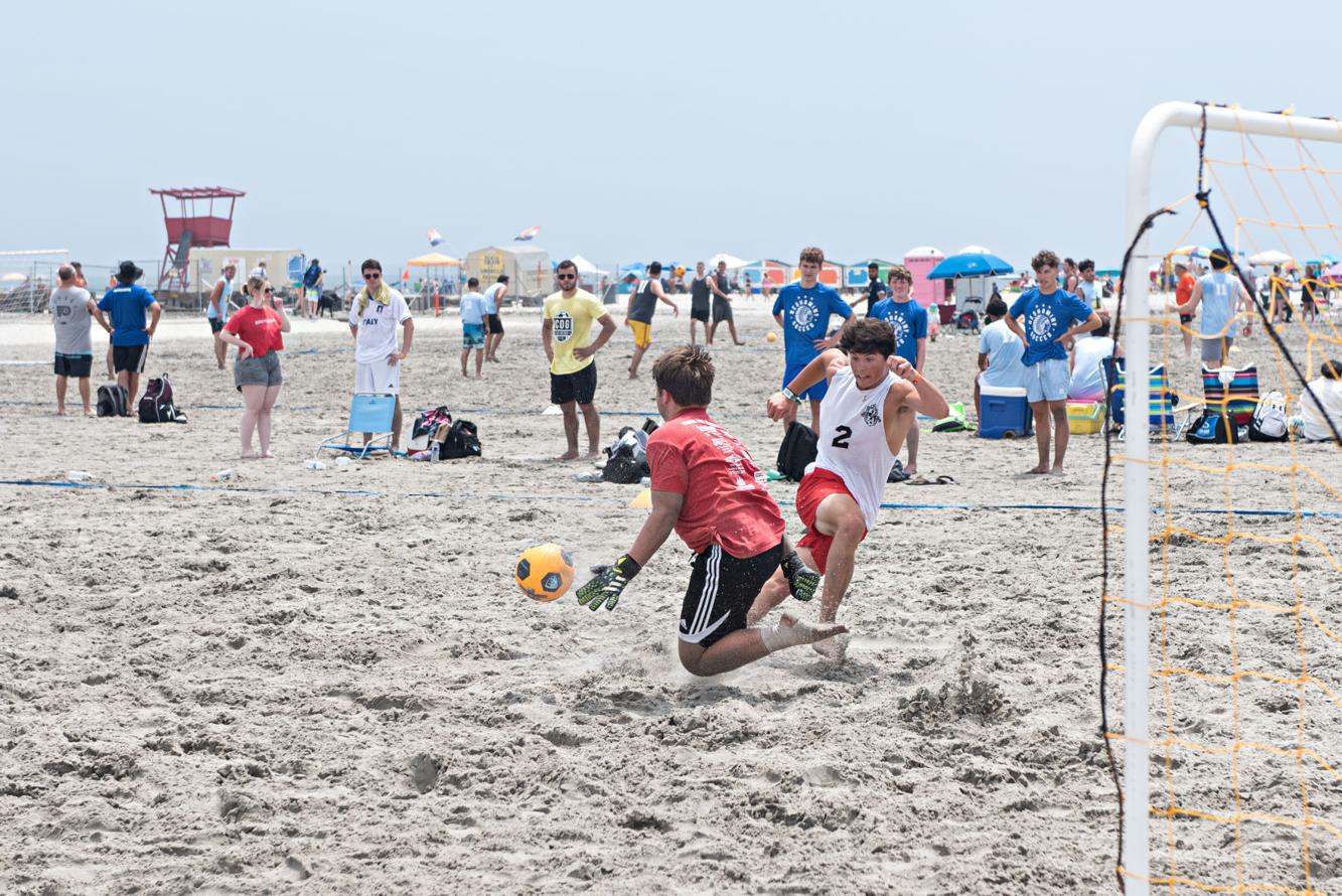 Hundreds flock to Wildwood to compete in Beach Blast Soccer