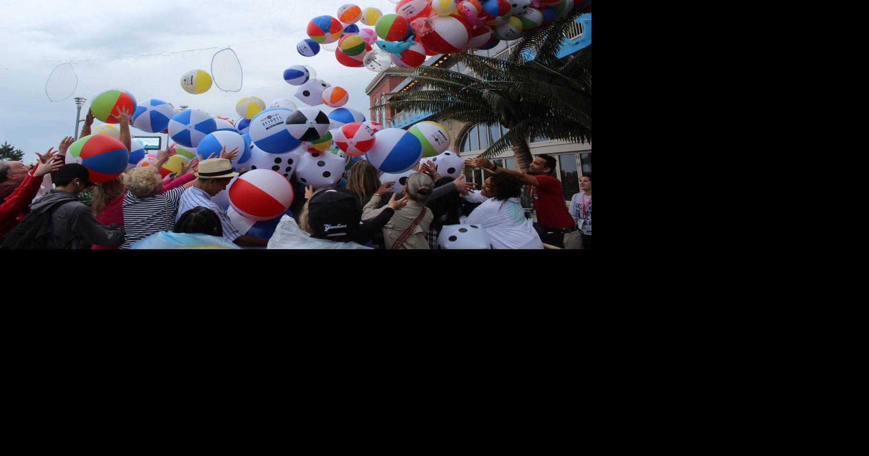 Atlantic City ‘opens’ for the season with unlocking ceremony, beach ball drop at Resorts | Casinos