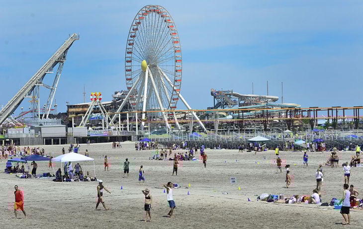Wildwoods Beach Frisbee