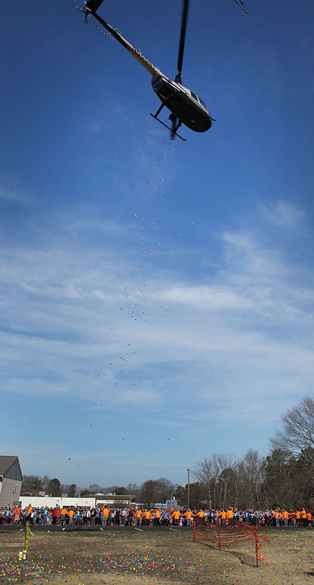 Helicopter Easter Egg Drop in Somers Point Photo Galleries