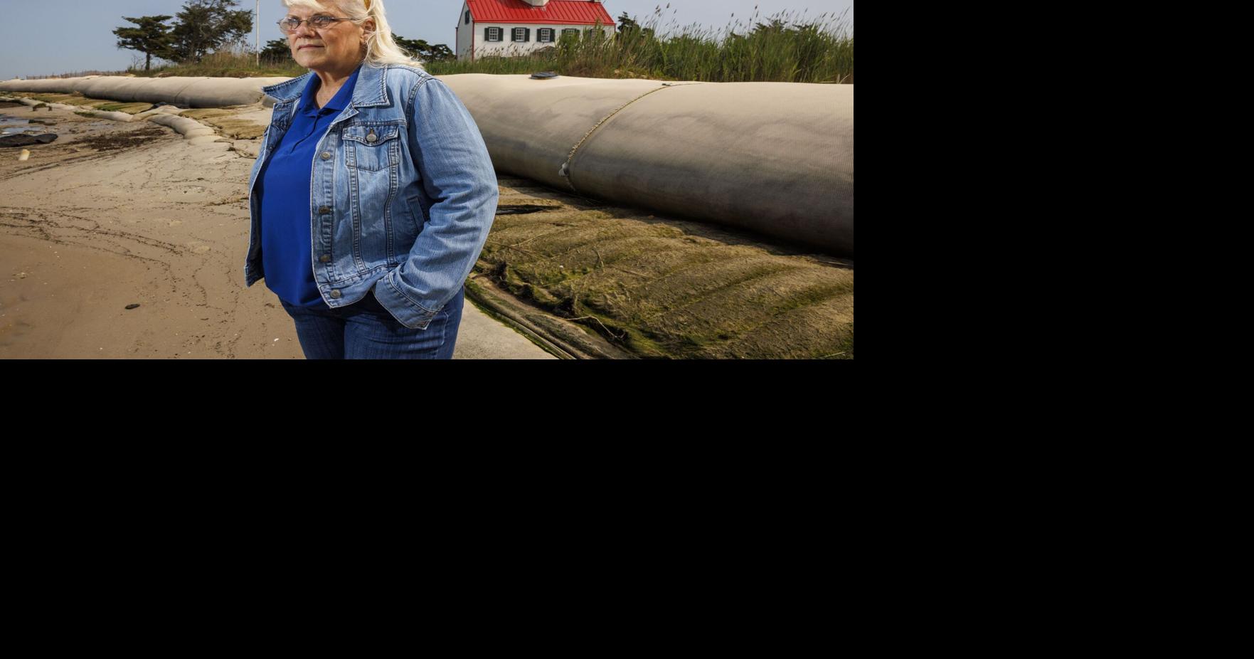 Lighthouse operator is battling not only rapid bayshore erosion, but ...