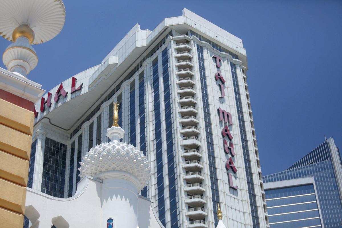 Work Starts On The Outside Of Trump Taj Mahal Casinos