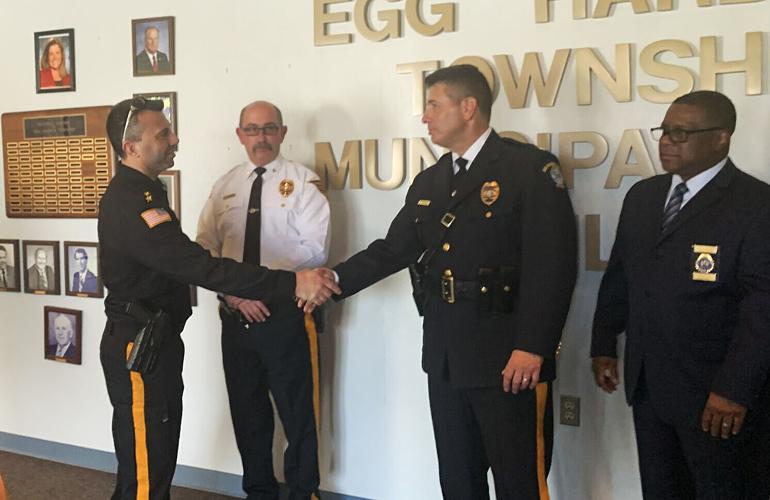 Egg Harbor Township swears in Frederick Spano as new police chief