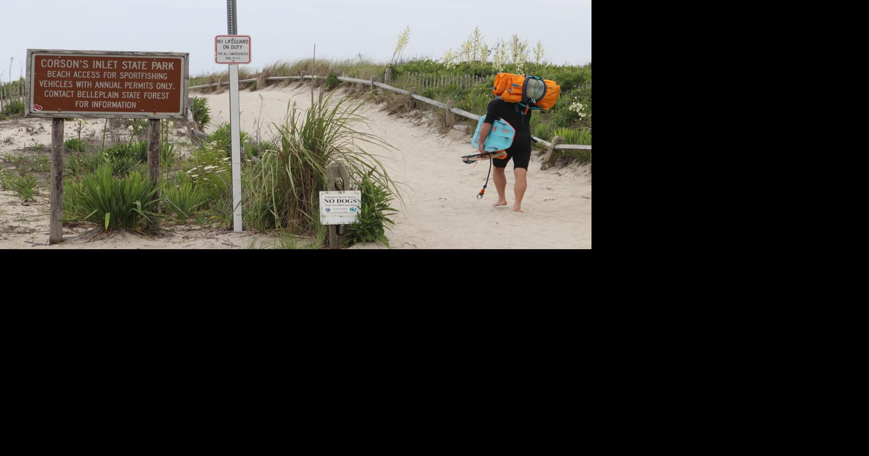 Corsons Inlet State Park beach closed Monday after rocket device discovered