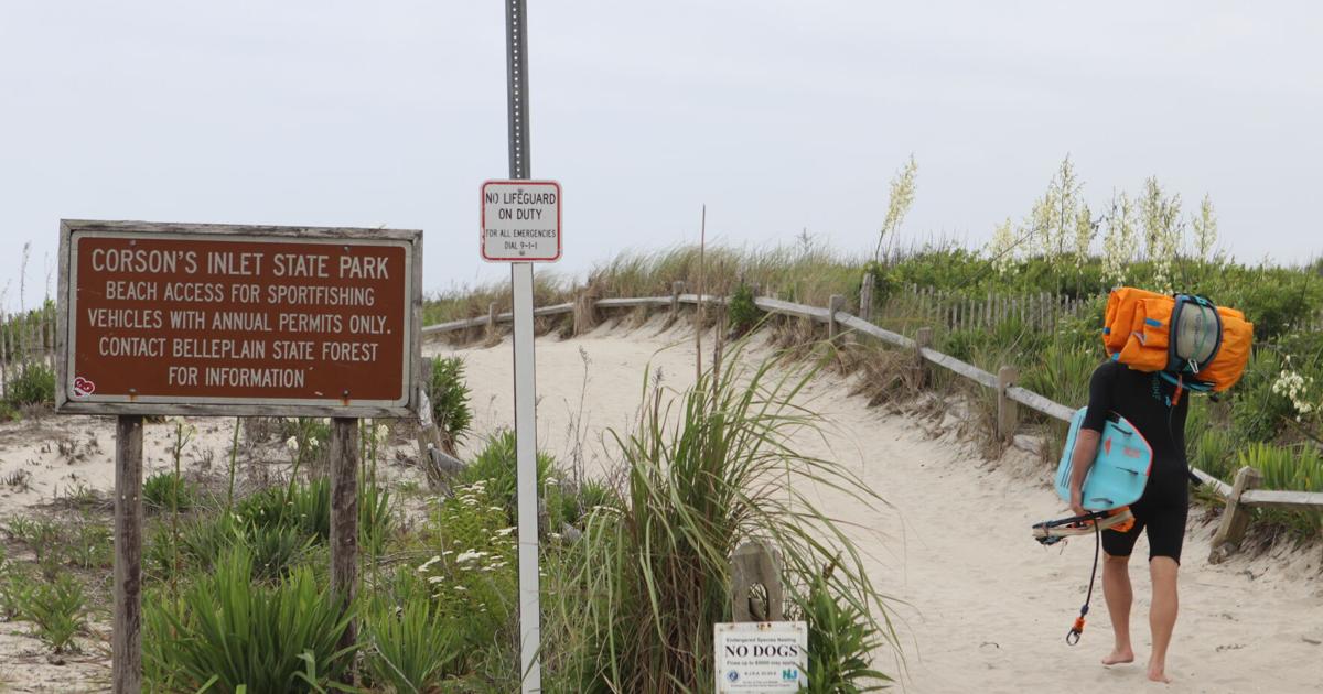 Corsons Inlet State Park beach closed Monday after rocket device discovered