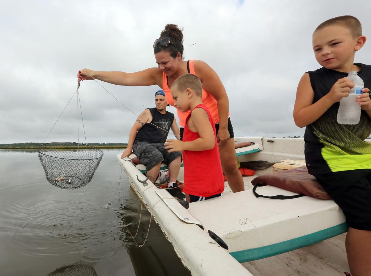 Crabbing at Beaver Dam