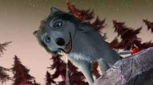 Alpha and Omega is a so so animated 3 D film about wolves in the wild