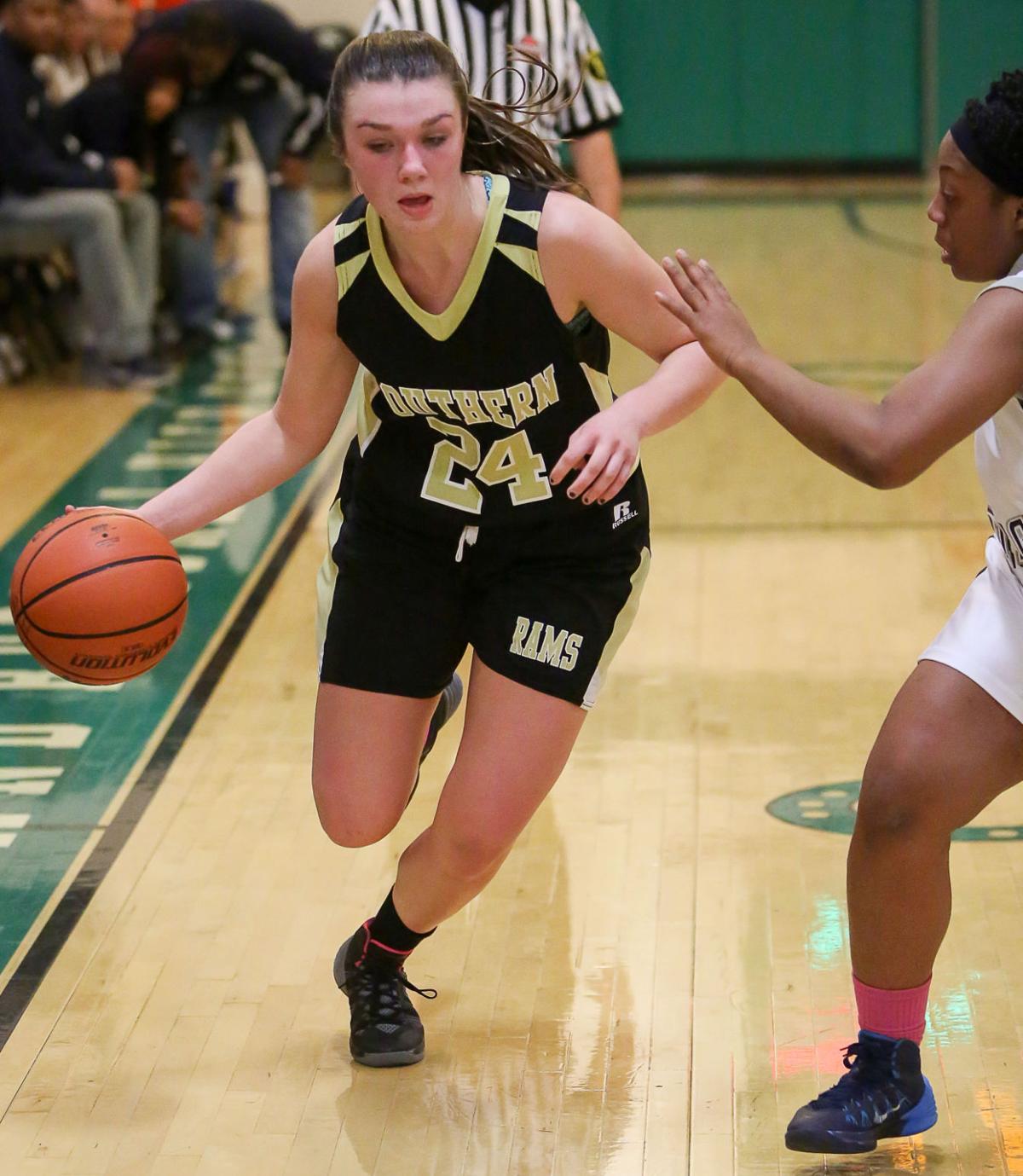 Girls Basketball Southern S Size Rebounding Lead To Upset Of No