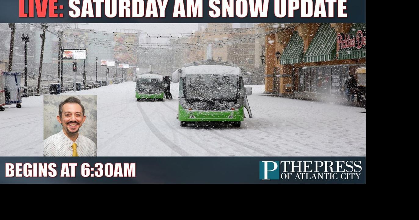 Livestream video forecast on NJ snow Saturday