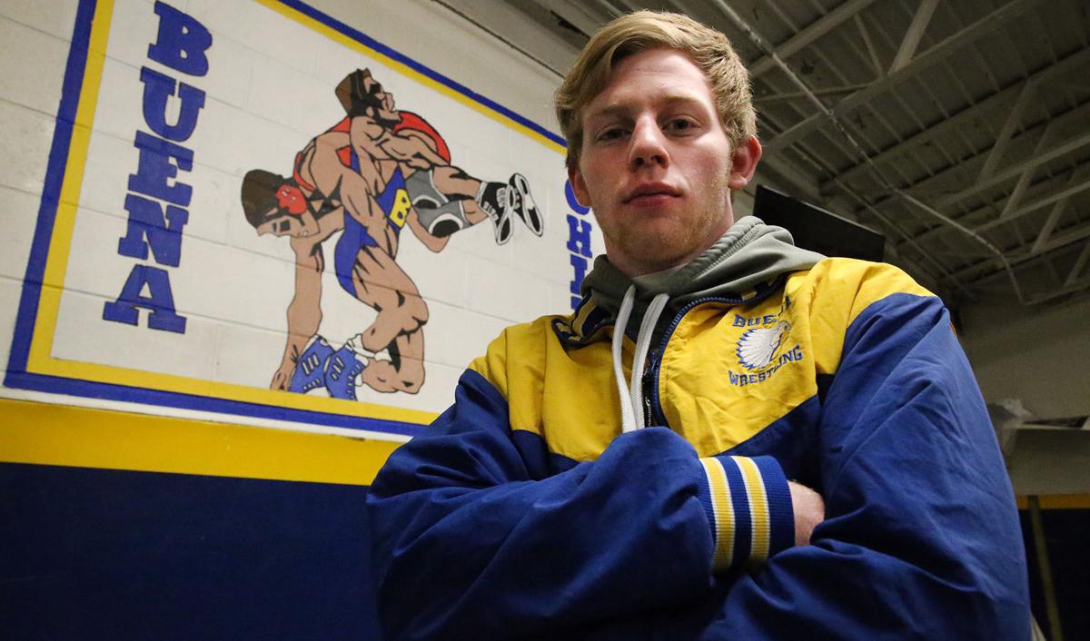 Buena Regional's Jake Maxwell is The Press Wrestler of the Year High