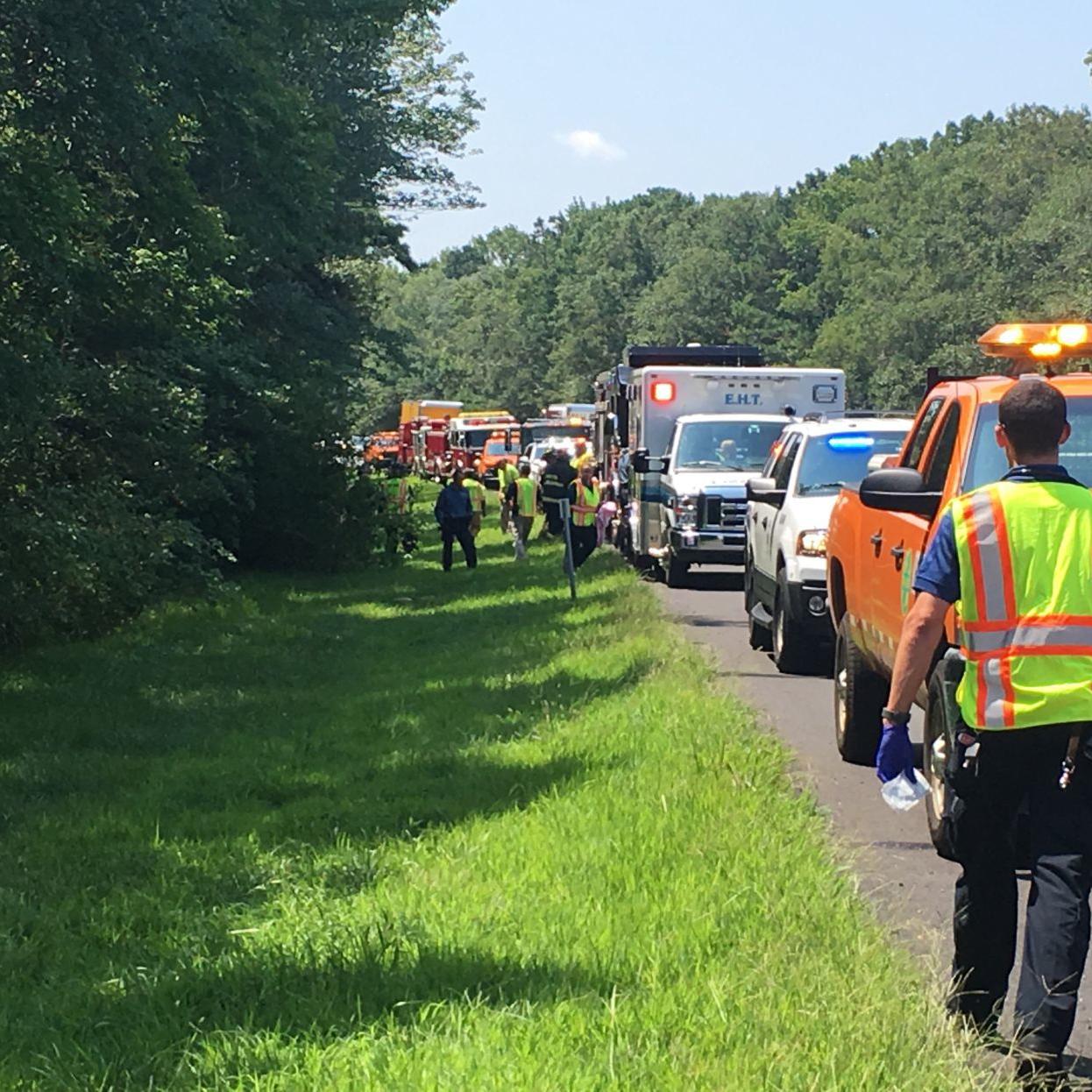 Firefighters Police Respond To Garden State Parkway Crash News