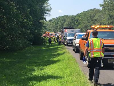 Firefighters Police Respond To Garden State Parkway Crash News