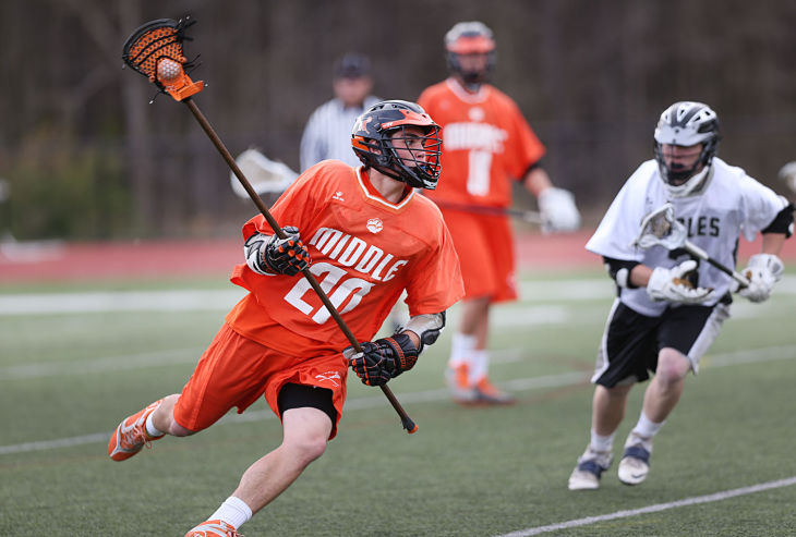 Middle Twp at EHT boys lacrosse