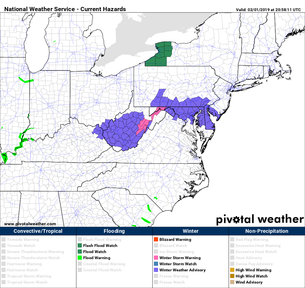 Winter Weather Alert In Effect For Most Of South Jersey Friday