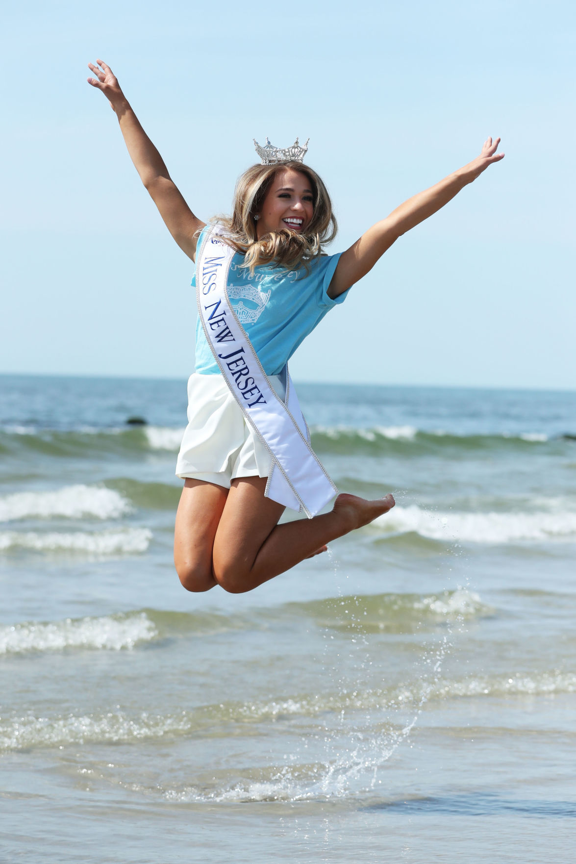 Miss New Jersey 2018 toe dip
