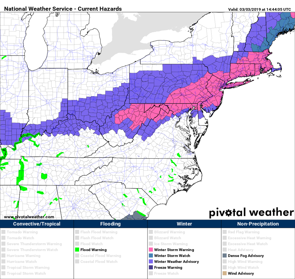 Winter Weather Alerts Expanded To Include More Of South Jersey