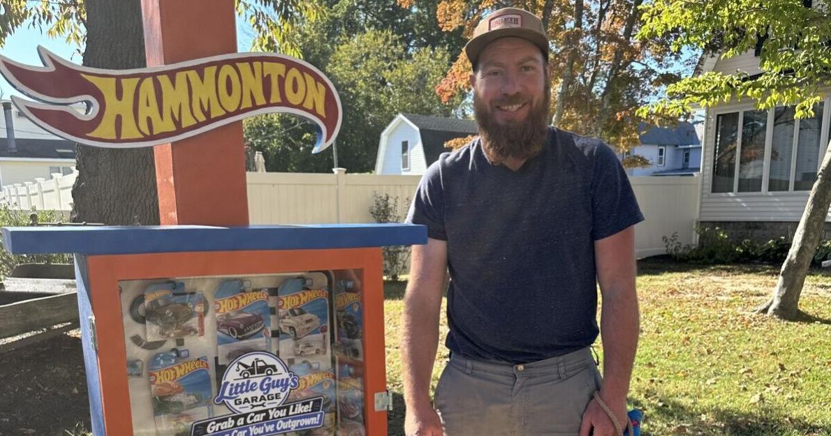 Come visit this Hammonton car garage, but bring your Hot Wheels instead