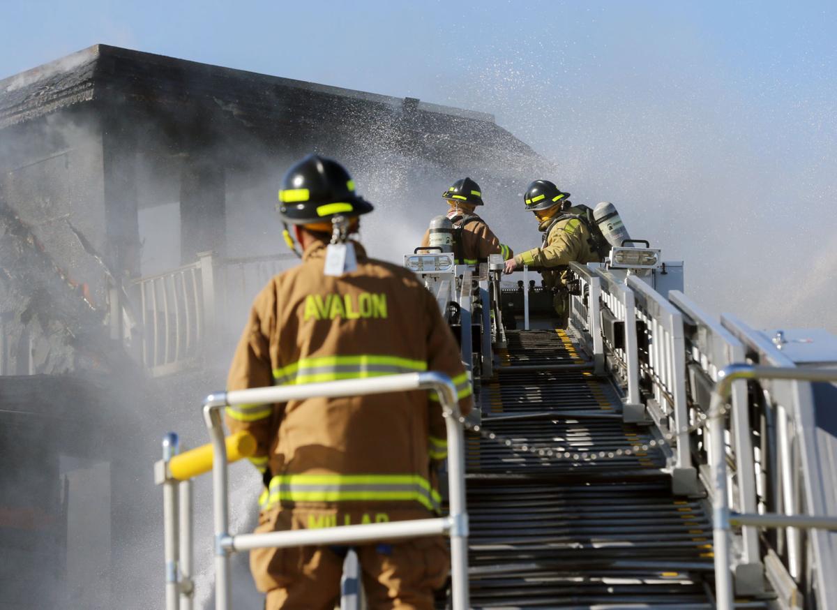 Fire destroys two multi-million-dollar homes in Avalon