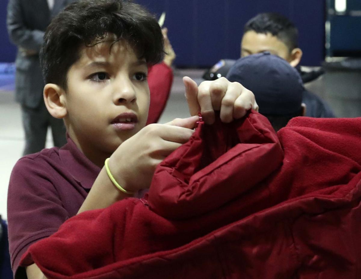Operation Warm Provides Brand New Winter Coats To Pleasantville
