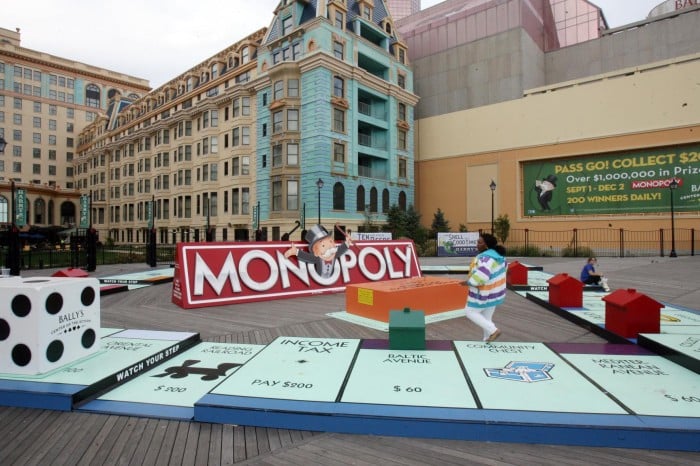 which atlantic city casino has monopoly game