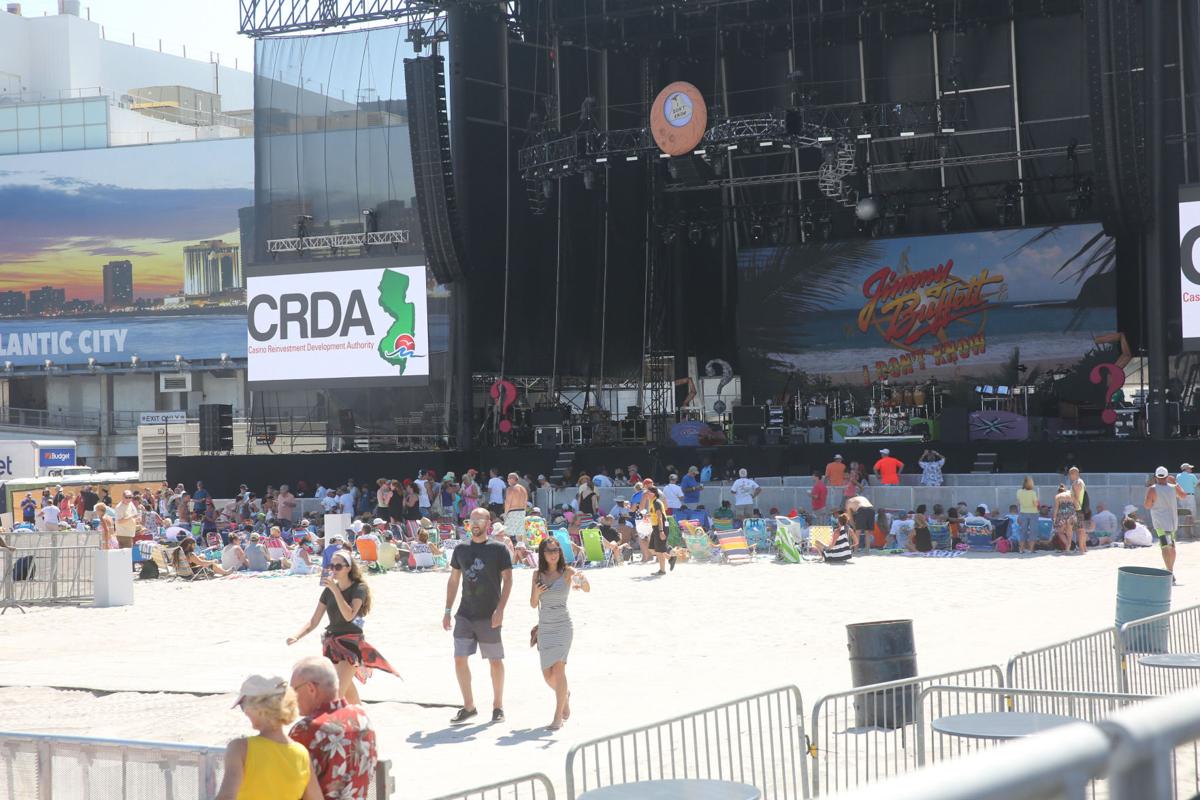 Jimmy Buffett concert early