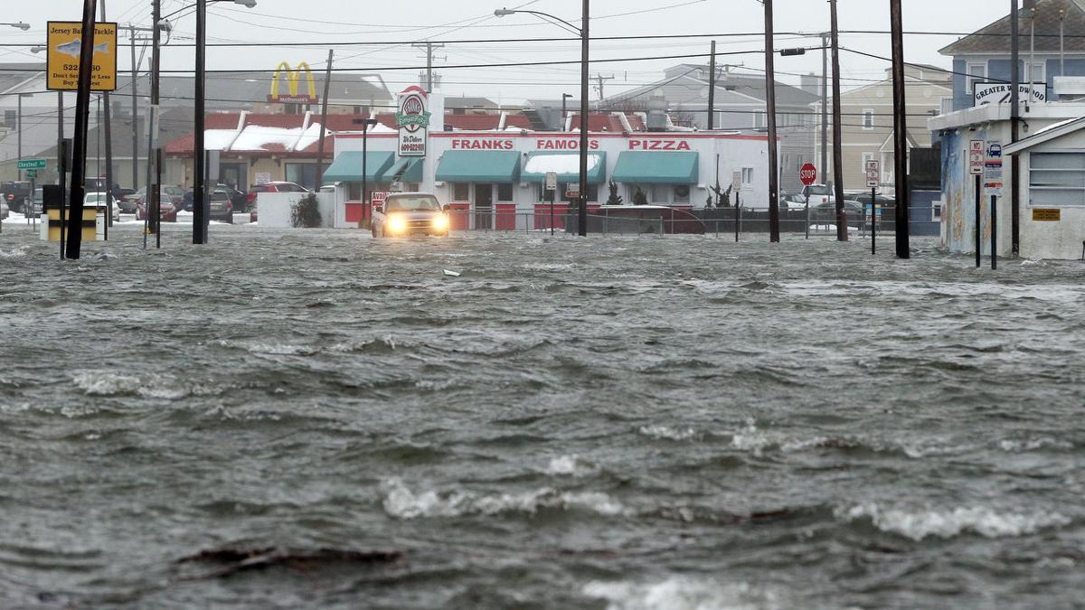 Images of Flooding in the Wildwoods from Winter Storm 