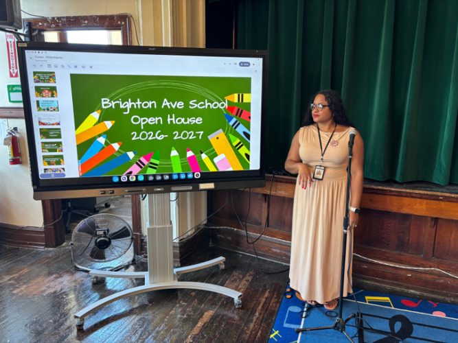 Brighton Avenue School Welcomes Families During Open House