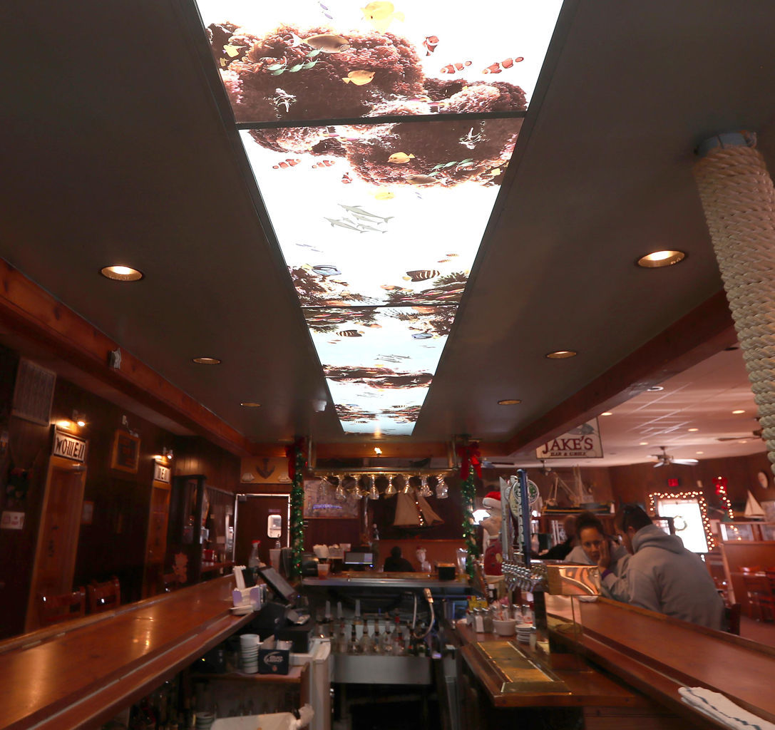 Owner of Jake's Bar and Grill modeled his restaurant after the one that ...