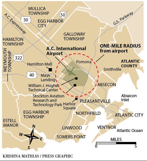 airports near atlantic city