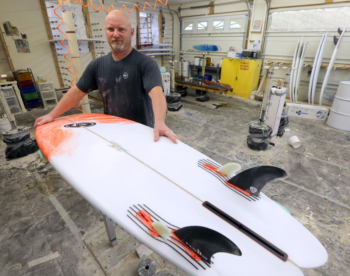 keith robinson surfboard shaper