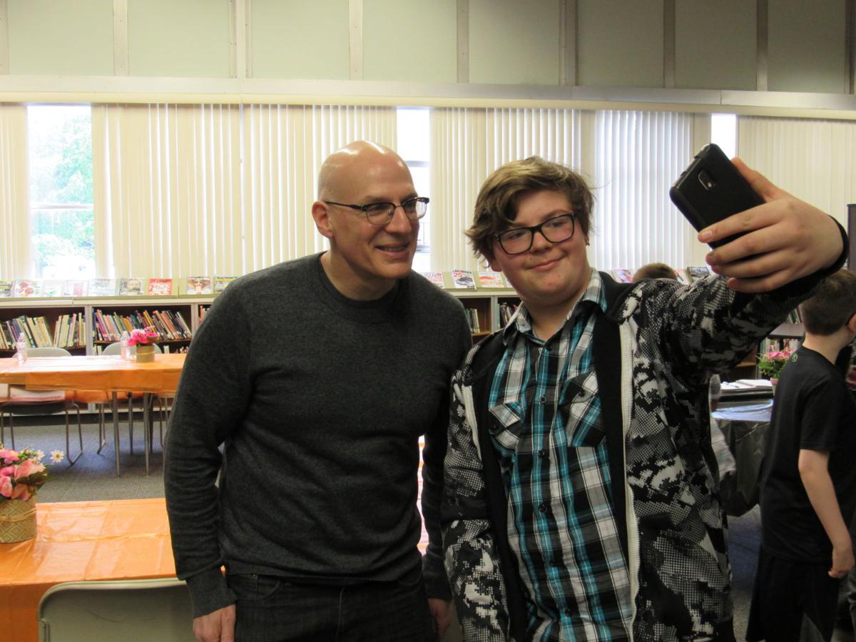 Author Gordon Korman Talks About Writing With Middle Township Middle School Students Middle Township Pressofatlanticcity Com
