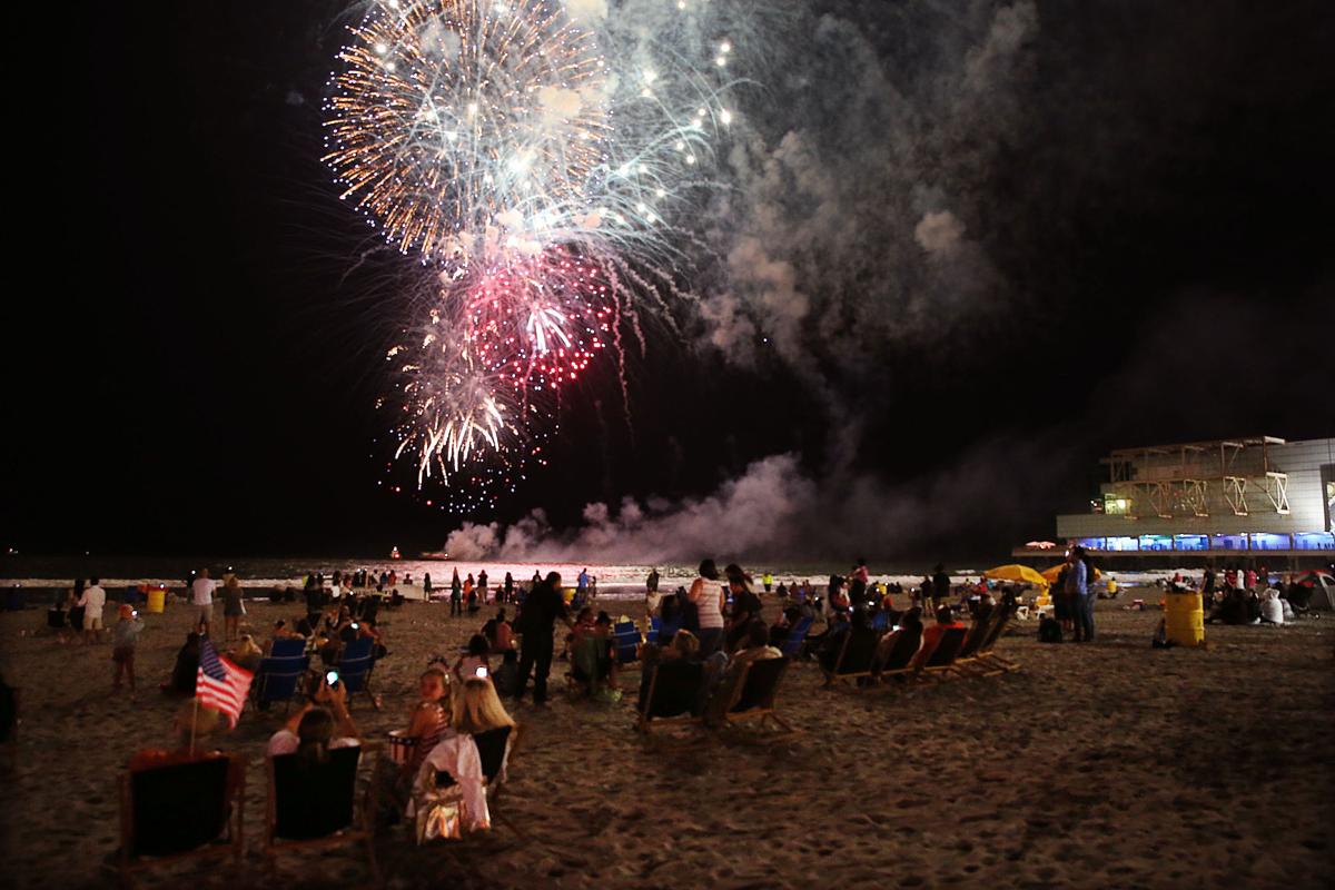 July Fourth weekend fireworks light up Atlantic City