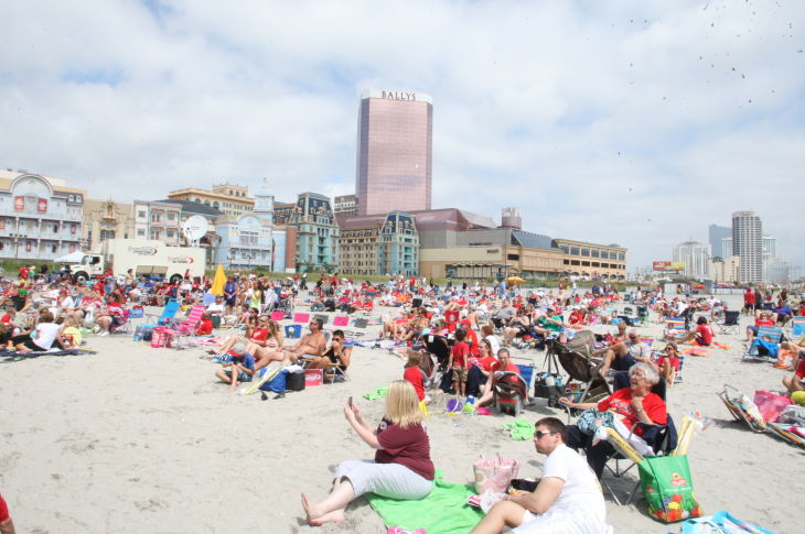 PHILLIES ON THE BEACH