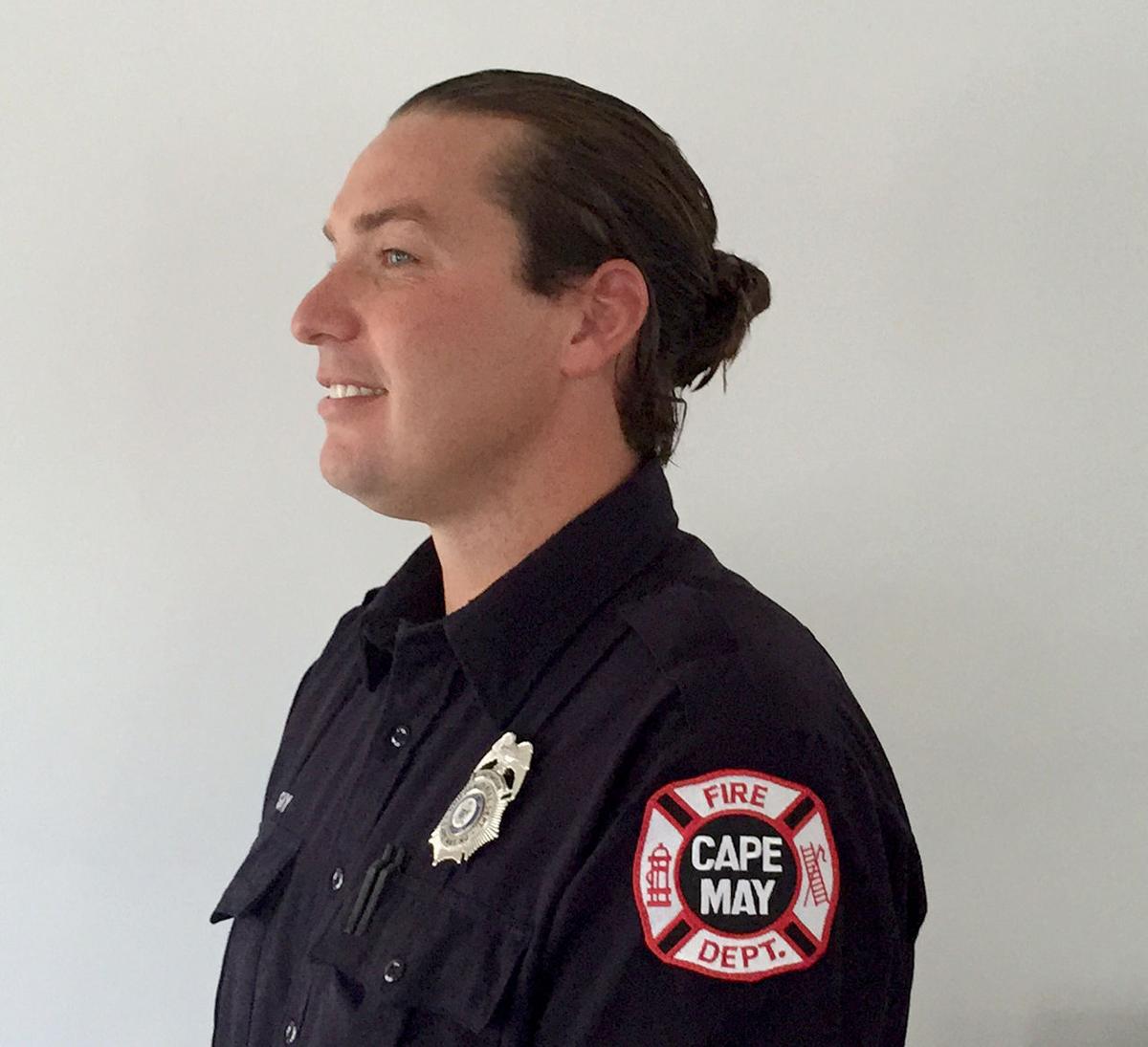 Cape May firefighter says hair regulations are gender discrimination