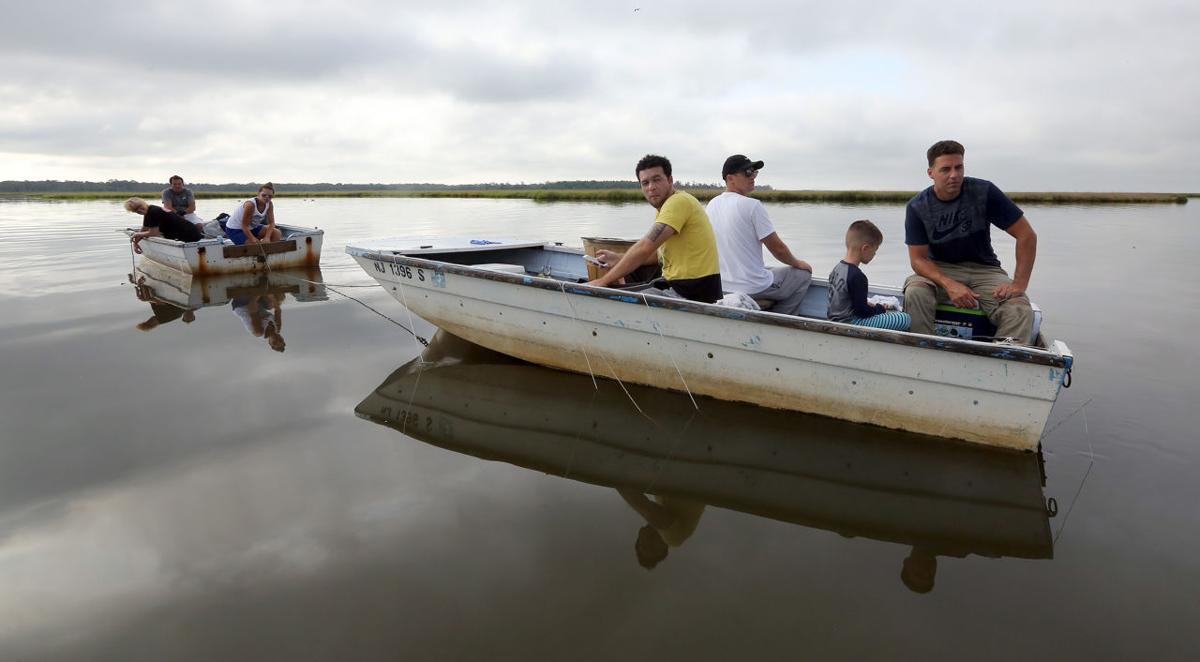 Crabbing at Beaver Dam