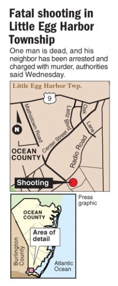 Man charged with shooting neighbor to death in Little Egg Harbor Township