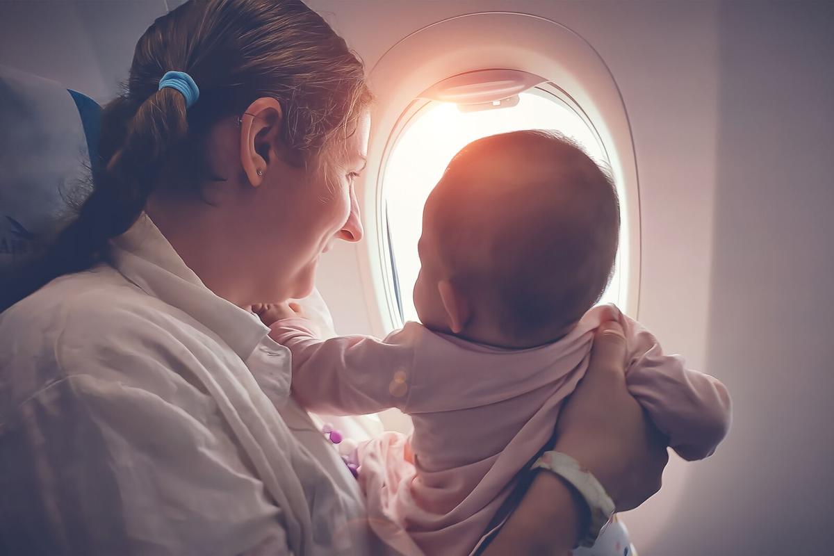 Tips for flying with a baby