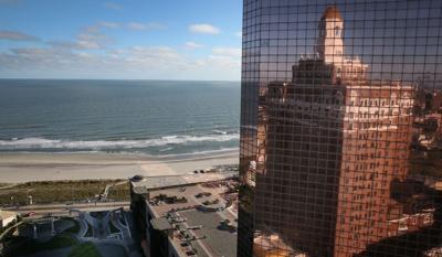 claridge radisson pressofatlanticcity reflected reflecting bally atlantic side hotel its