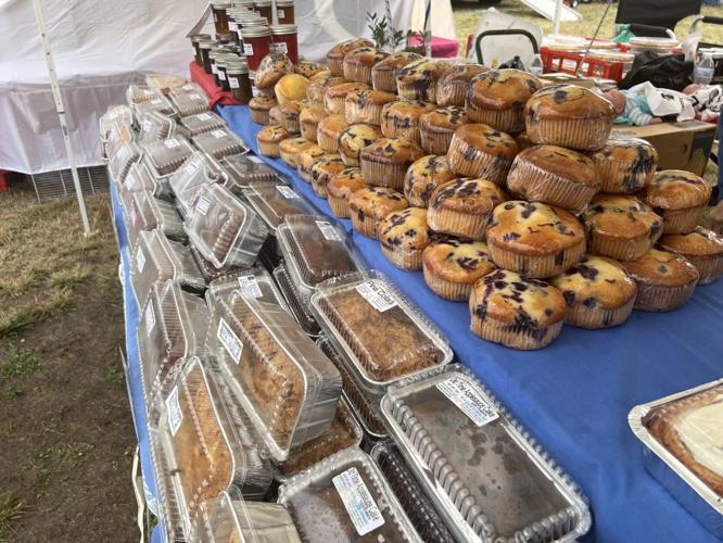 Rain doesn't stop annual Red, White, and Blueberry Festival