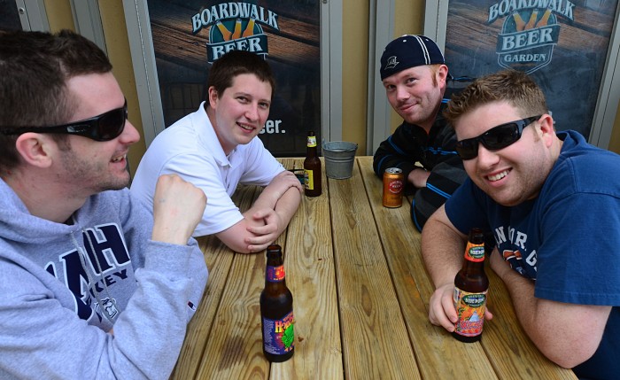 boardwalk beer garden