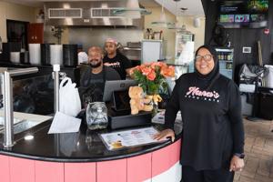 Samantha Prescott, owner of Nana's Good Eats restaurant on Michigan Avenue in Atlantic City, discusses her restaurant and halal dining options