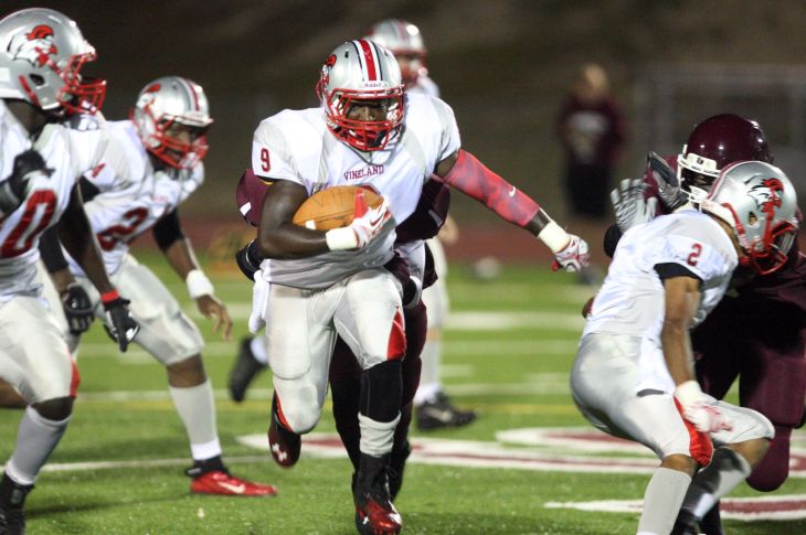 Vineland at Pleasantville football